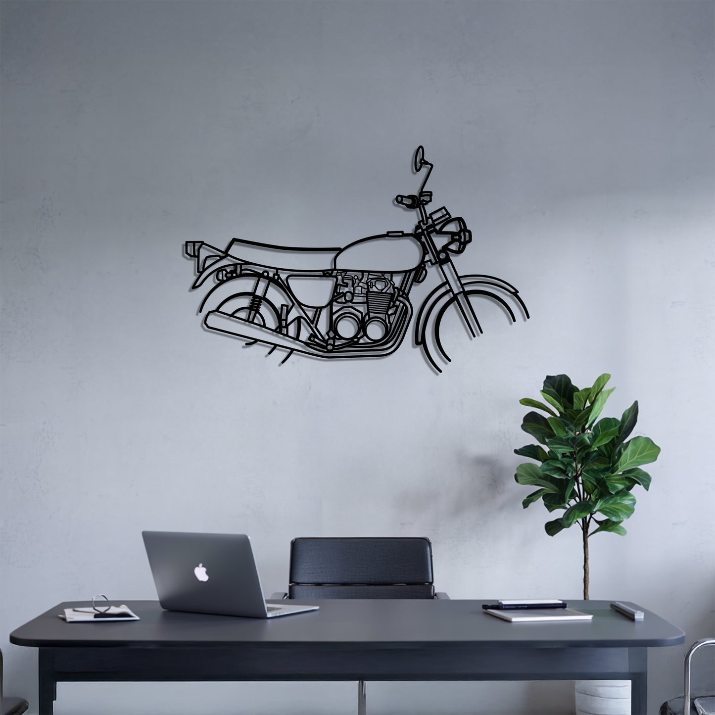 CB500 Four - Metal Wall Art