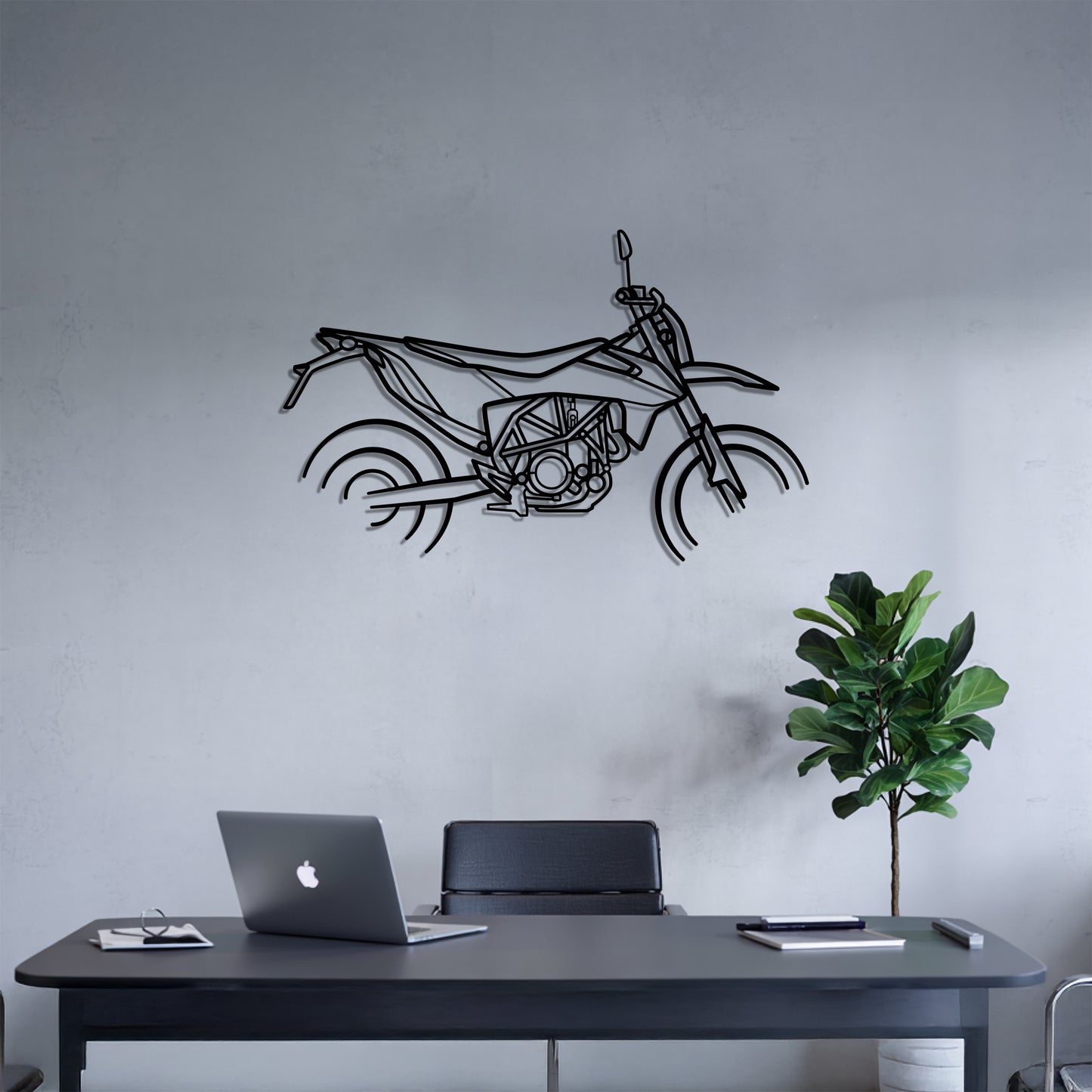 690 SMC R - Metal Wall Art