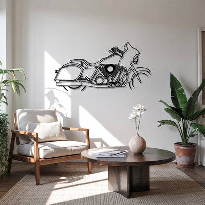 Vulcan VN1700 Voyager - Metal Wall Art