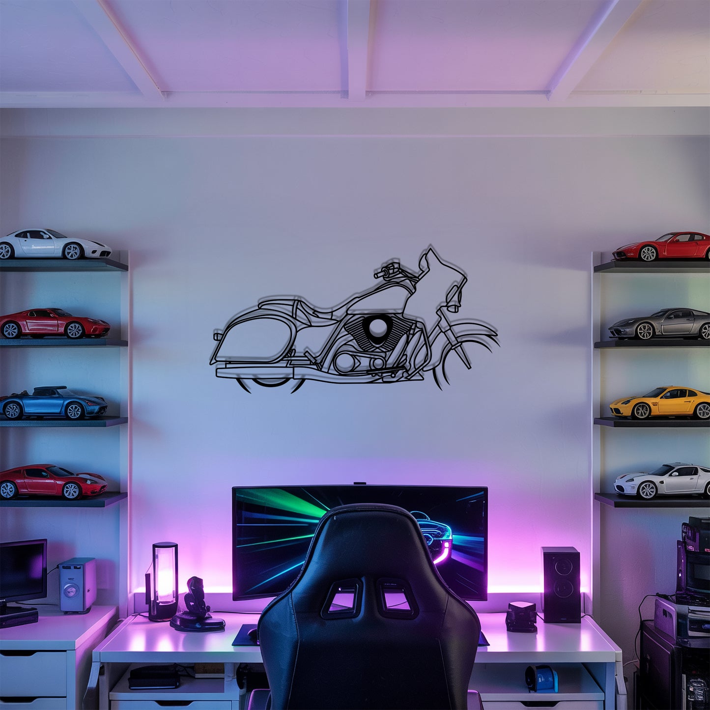 Vulcan VN1700 Voyager - Metal Wall Art