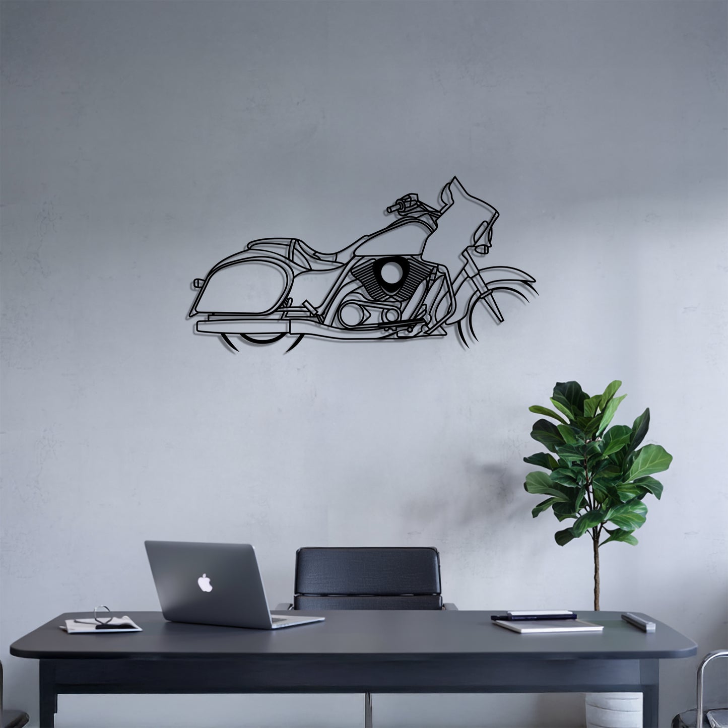 Vulcan VN1700 Voyager - Metal Wall Art
