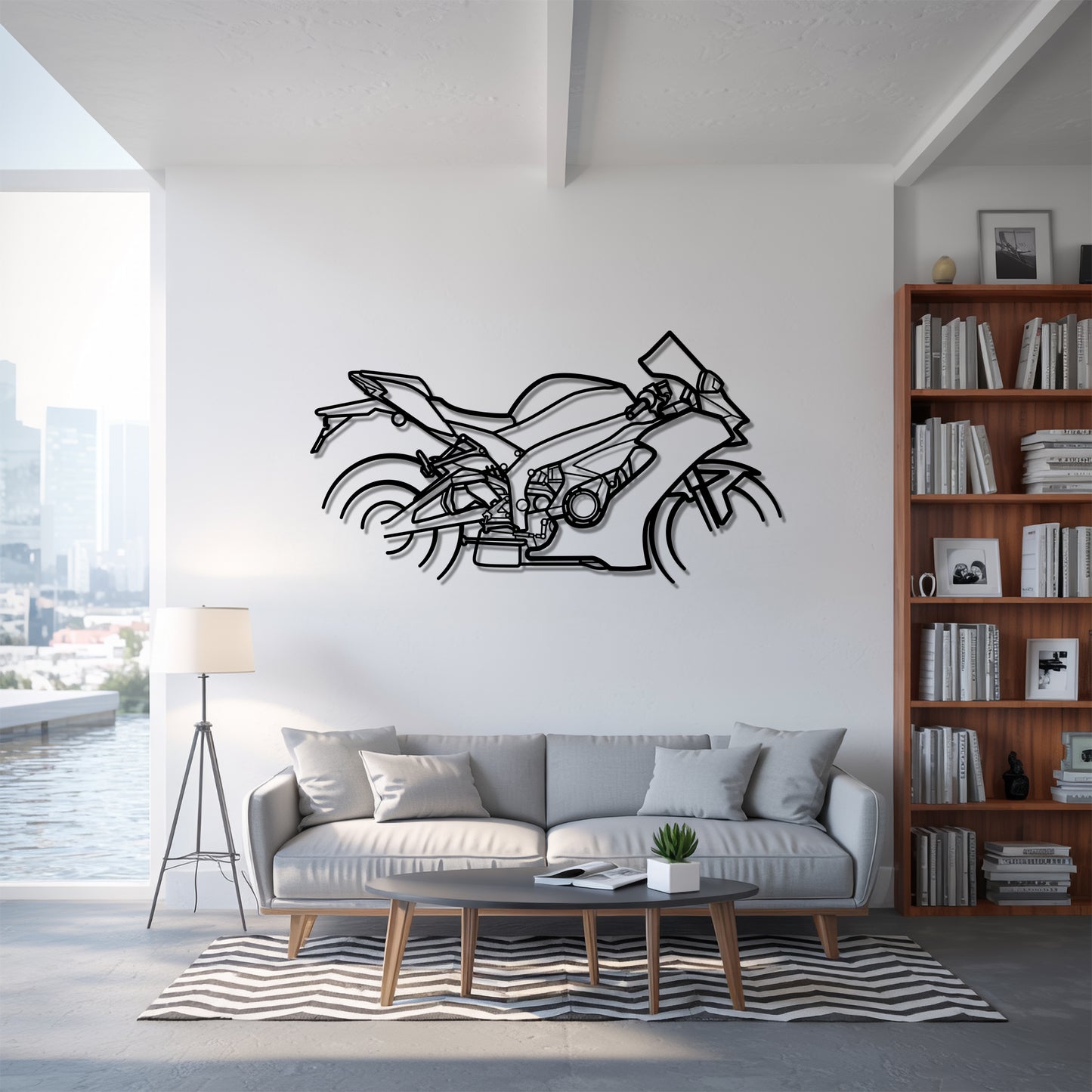 Ninja ZX 10R - Metal Wall Art
