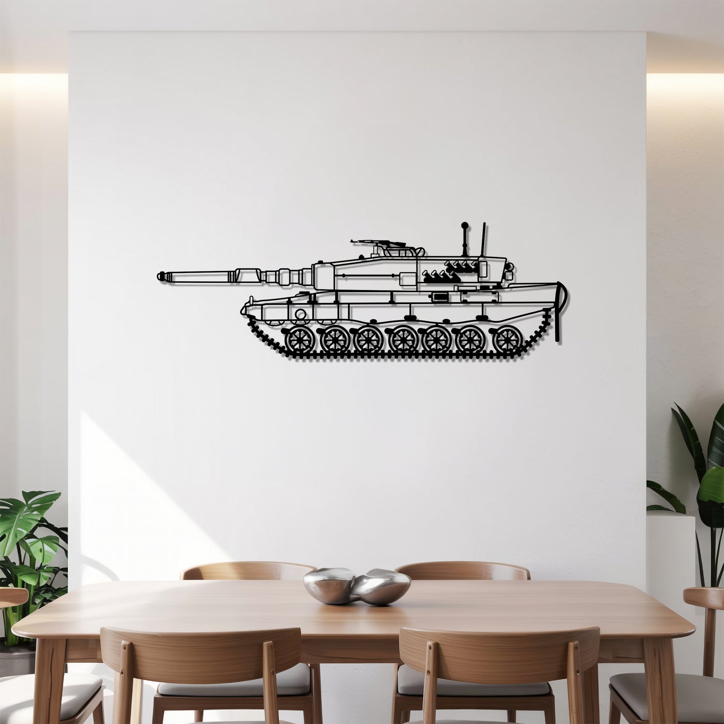 Leopard 2 - Metal Wall Art
