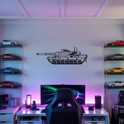 Leopard 2 - Metal Wall Art