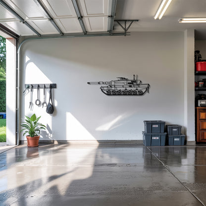 Leopard 2 - Metal Wall Art