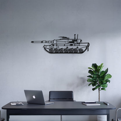 Leopard 2 - Metal Wall Art