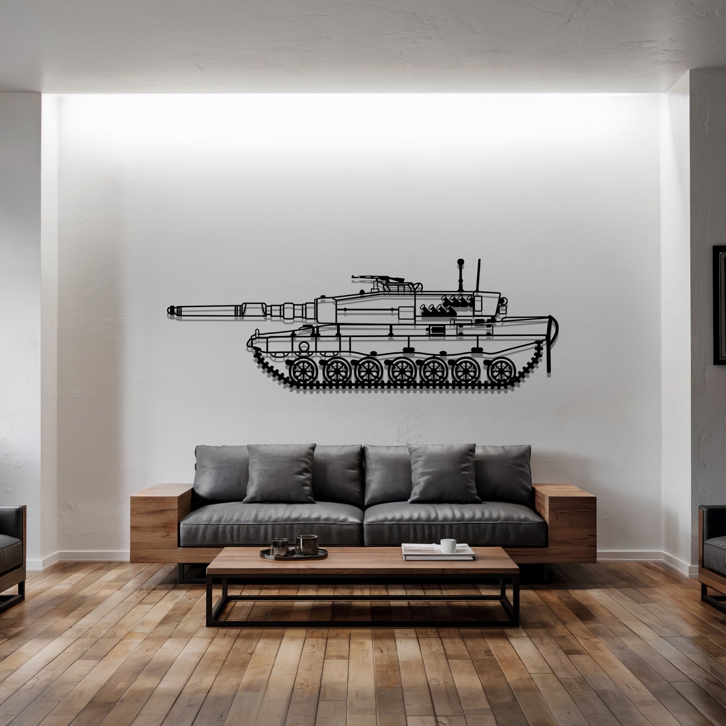 Leopard 2 - Metal Wall Art