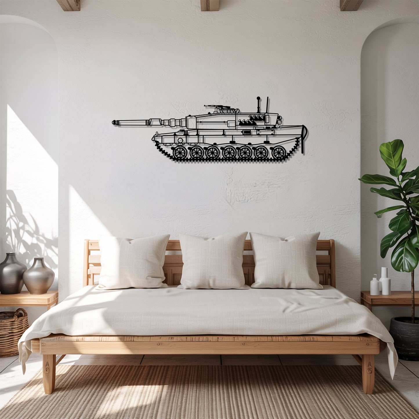 Leopard 2 - Metal Wall Art