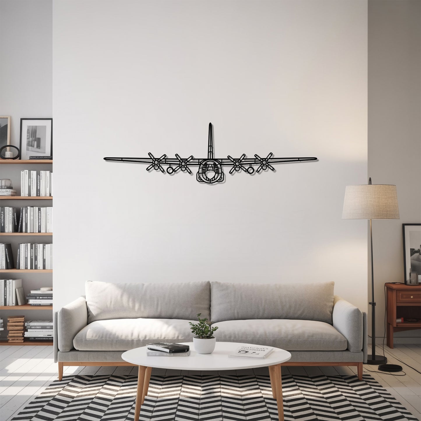 C-130H Hercules - Metal Wall Art
