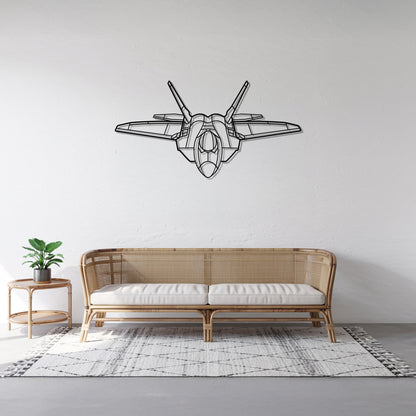 F-22 Raptor - Metal Wall Art