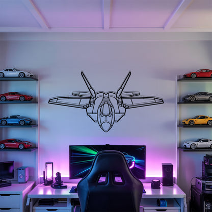 F-22 Raptor - Metal Wall Art