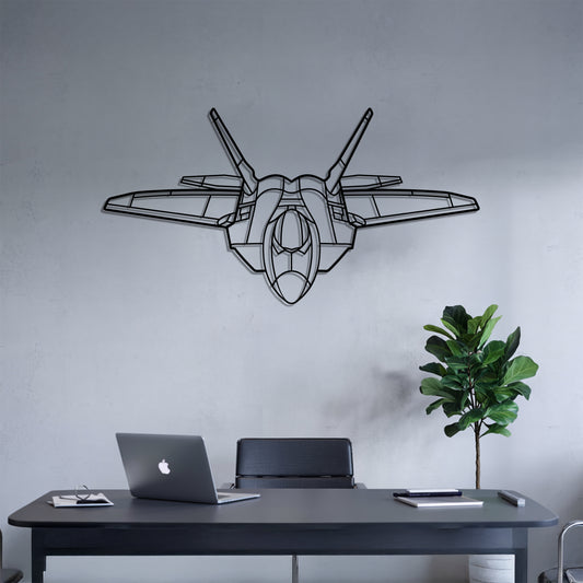 F-22 Raptor - Metal Wall Art