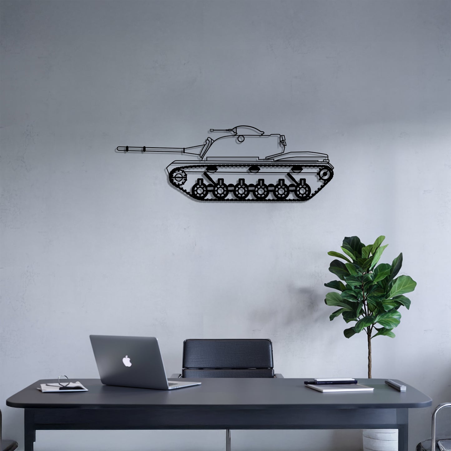 M48 Patton - Metal Wall Art