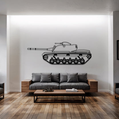 M48 Patton - Metal Wall Art