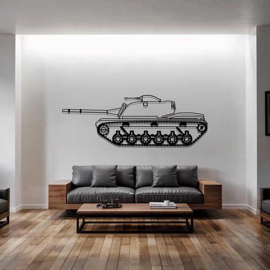 M48 Patton - Metal Wall Art