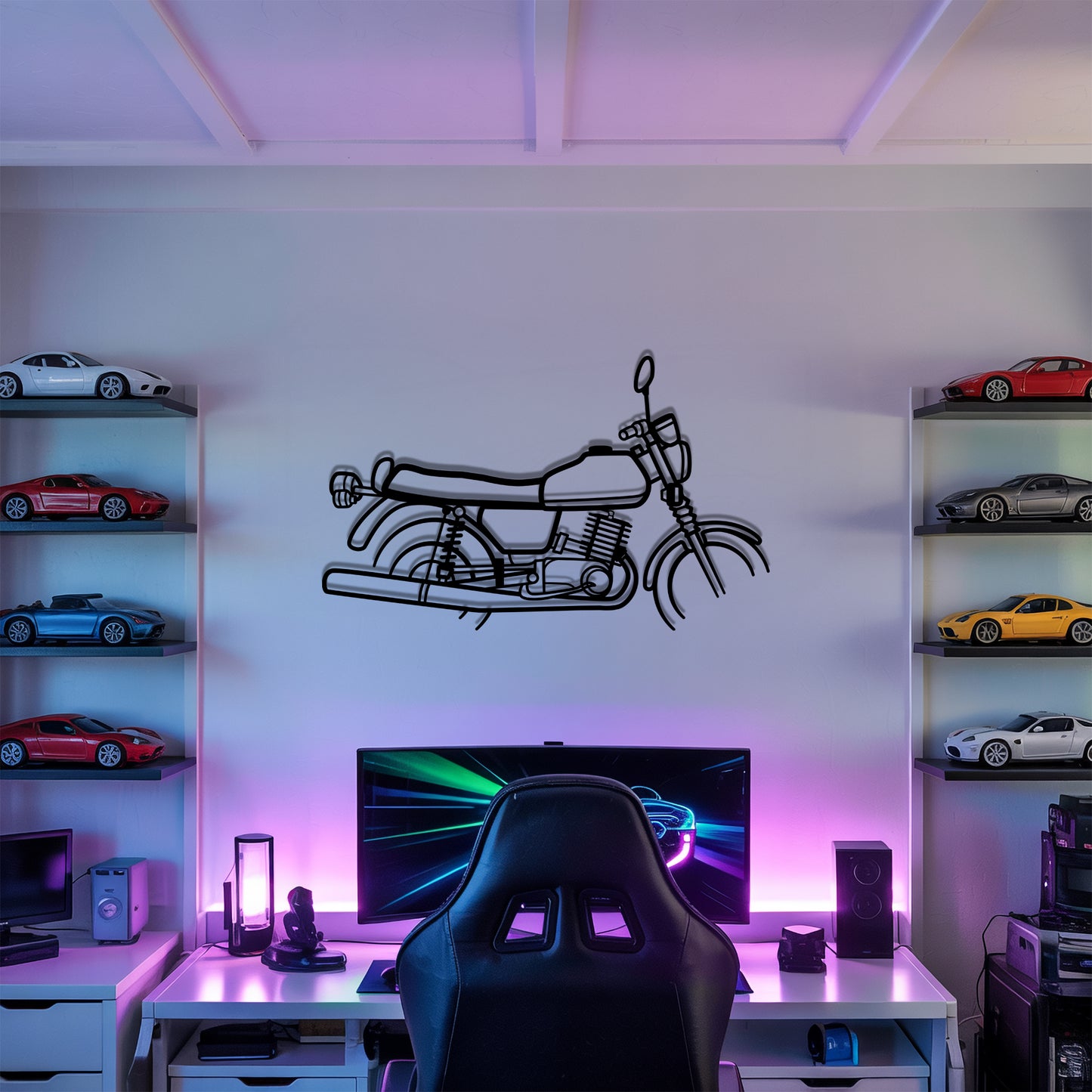 ETZ 250 - Metal Wall Art