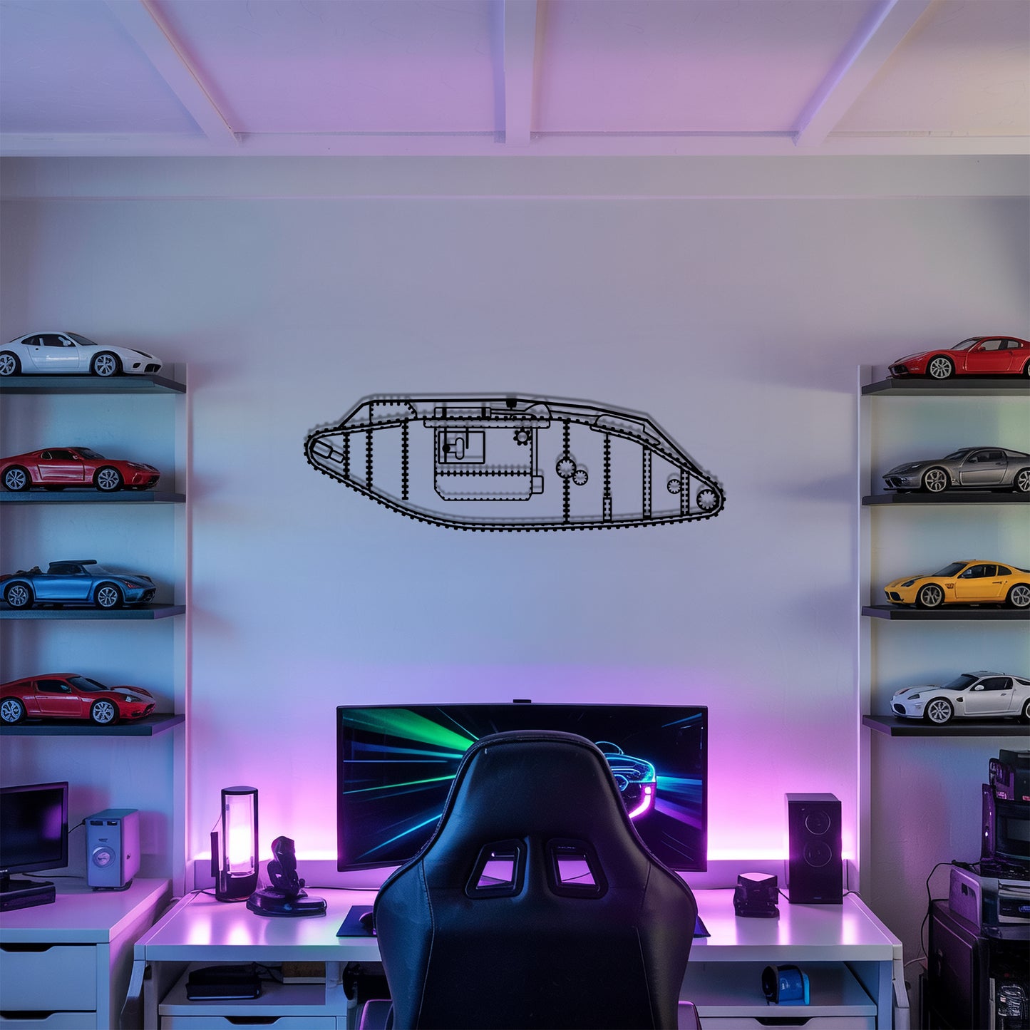 Mark IV - Metal Wall Art