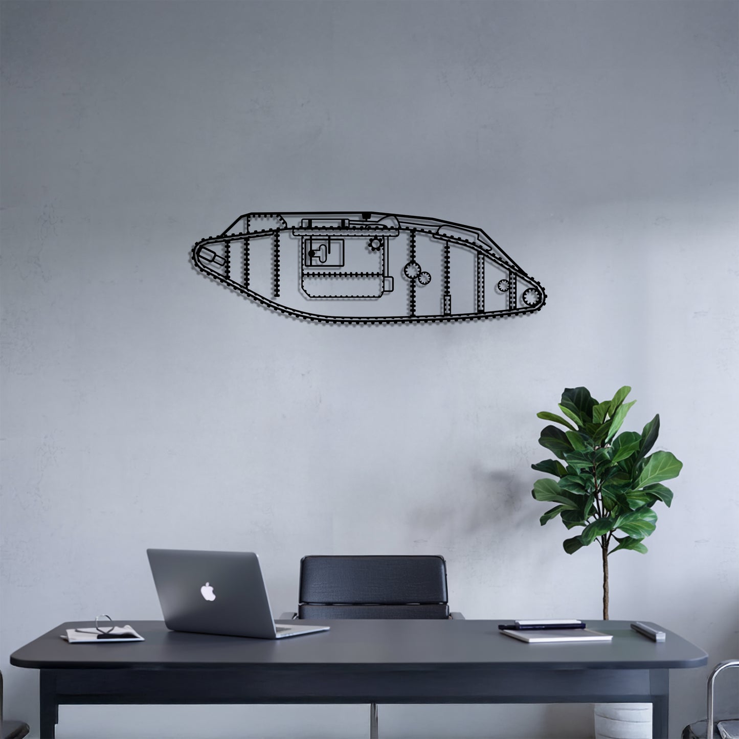 Mark IV - Metal Wall Art
