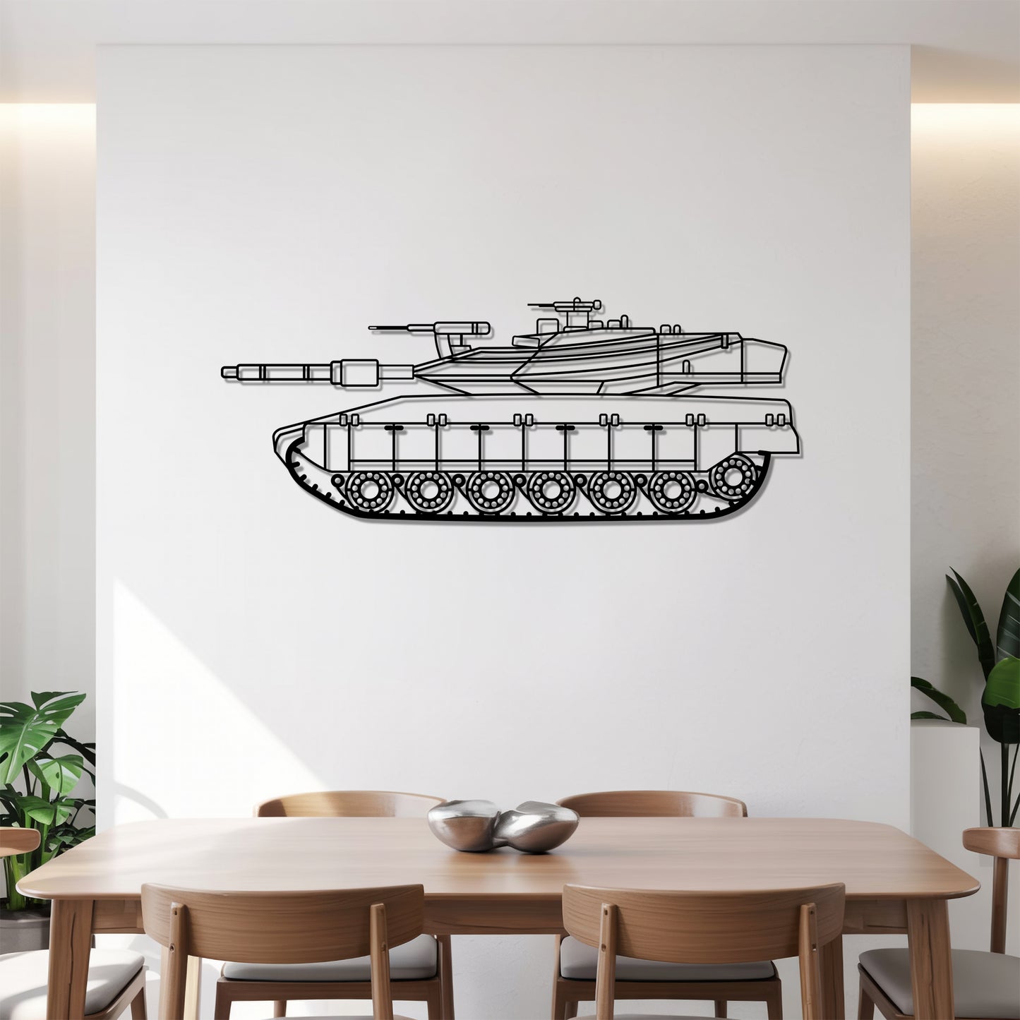 Merkava IV - Metal Wall Art