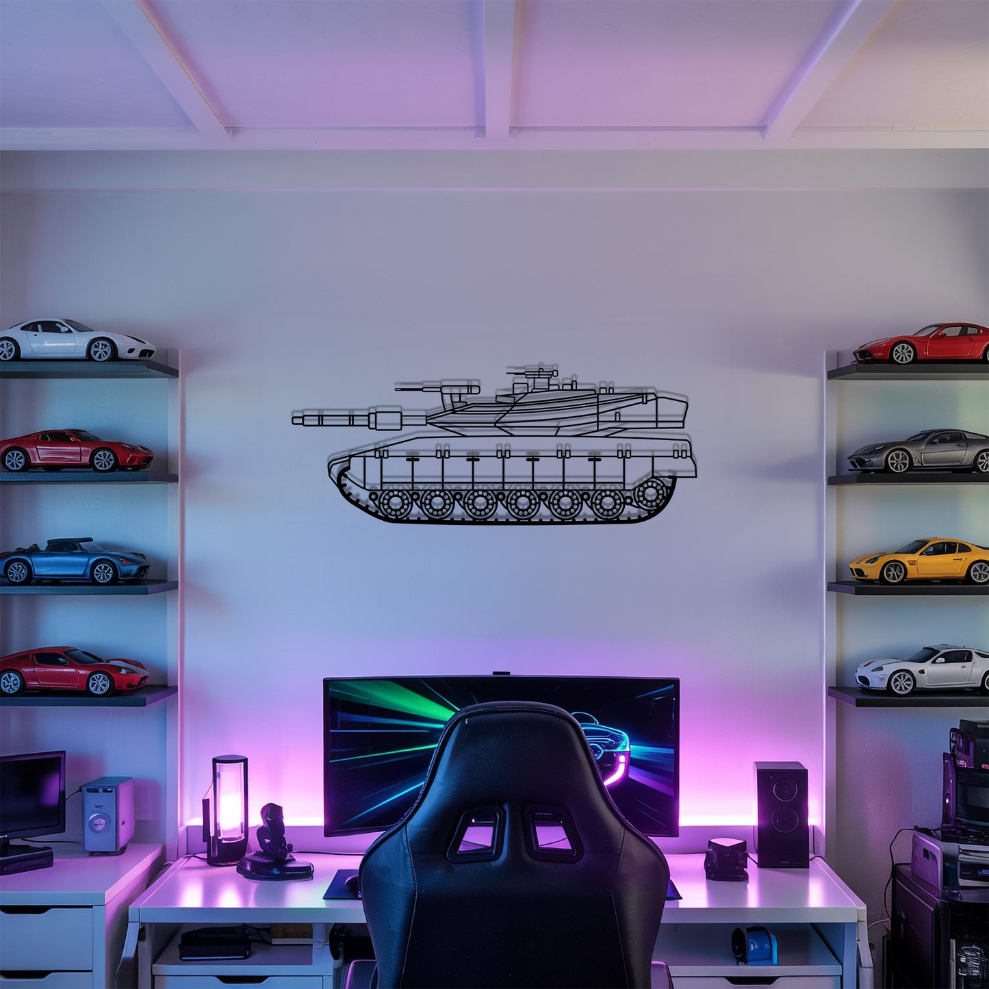 Merkava IV - Metal Wall Art