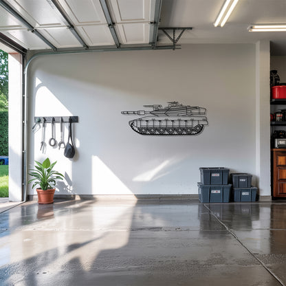 Merkava IV - Metal Wall Art