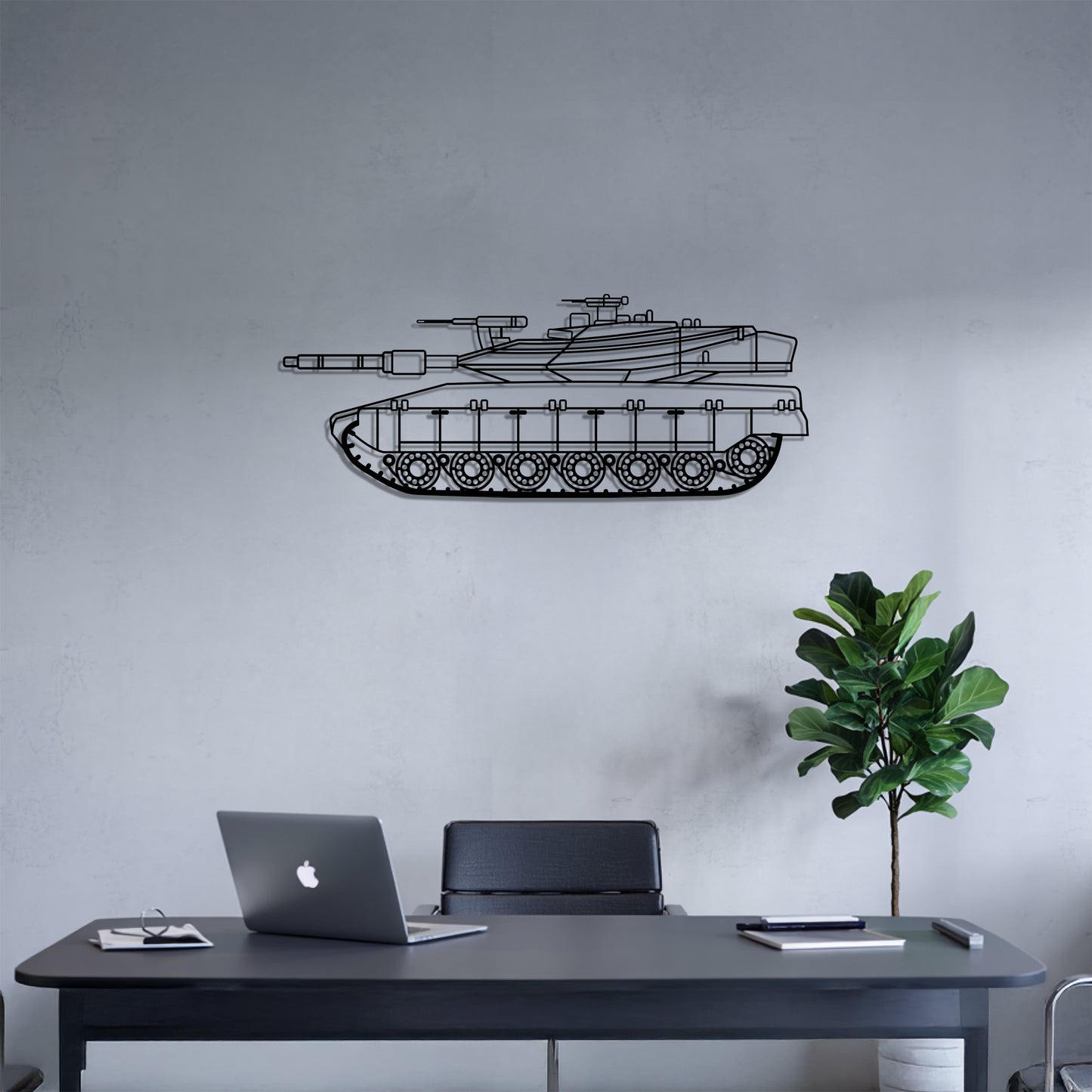 Merkava IV - Metal Wall Art
