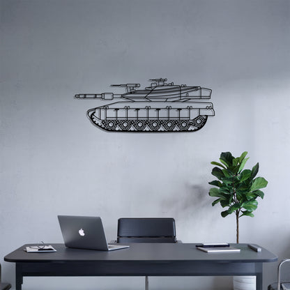 Merkava IV - Metal Wall Art