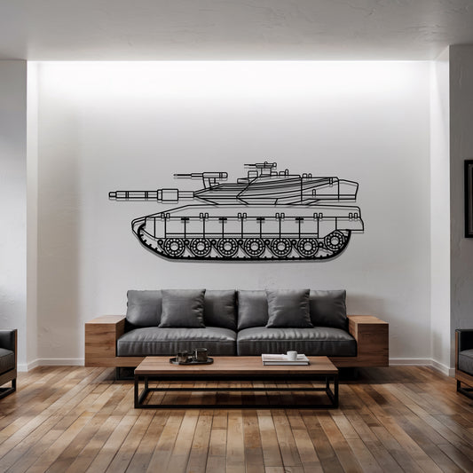 Merkava IV - Metal Wall Art
