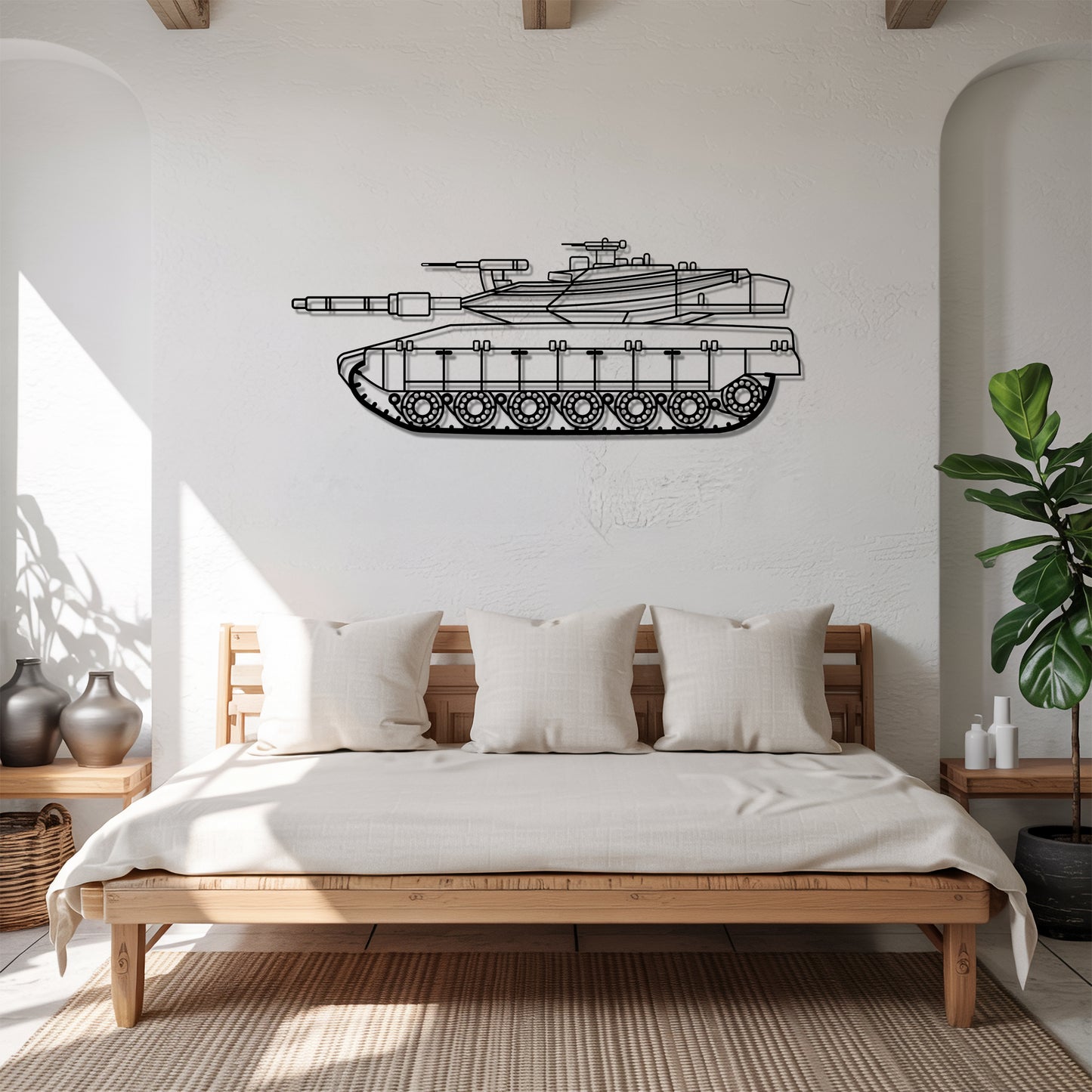 Merkava IV - Metal Wall Art