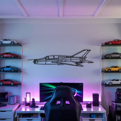 Mig-21 - Metal Wall Art