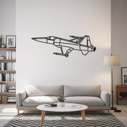 F-5E - Metal Wall Art