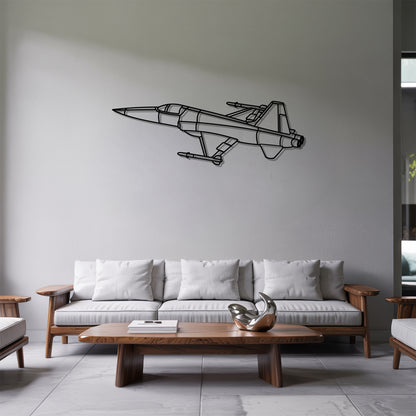 F-5E - Metal Wall Art