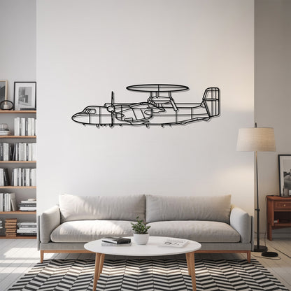 E-2D Hawkeye - Metal Wall Art