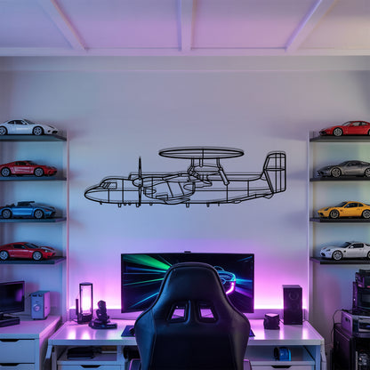 E-2D Hawkeye - Metal Wall Art