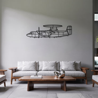 E-2D Hawkeye - Metal Wall Art