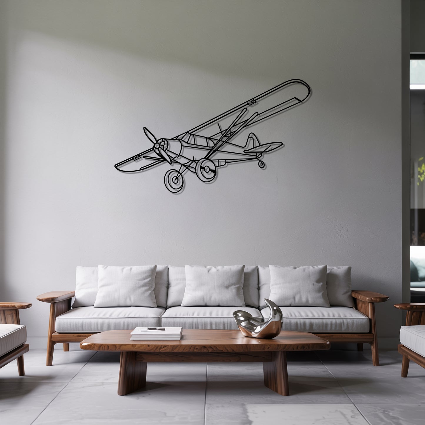 PA-18 Super Cub - Metal Wall Art