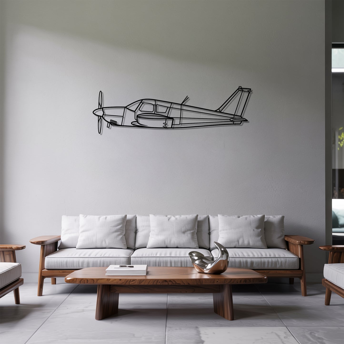 PA-28 Cherokee - Metal Wall Art