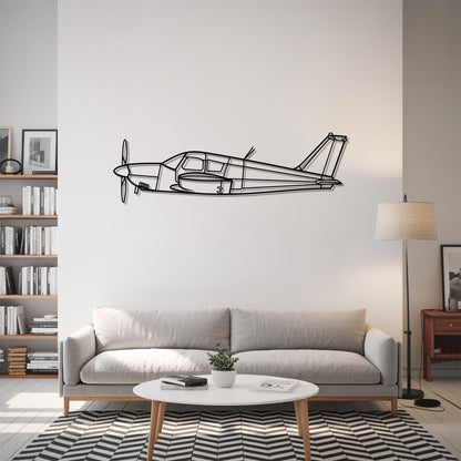 PA-28 Cherokee - Metal Wall Art
