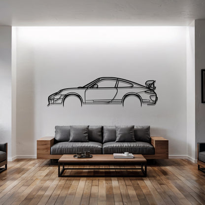 911 GT3 RS 4.0 (997) - Metal Wall Art