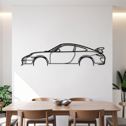 911 GT3 (997.2) - Metal Wall Art