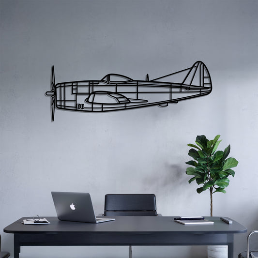 P-47D - Metal Wall Art