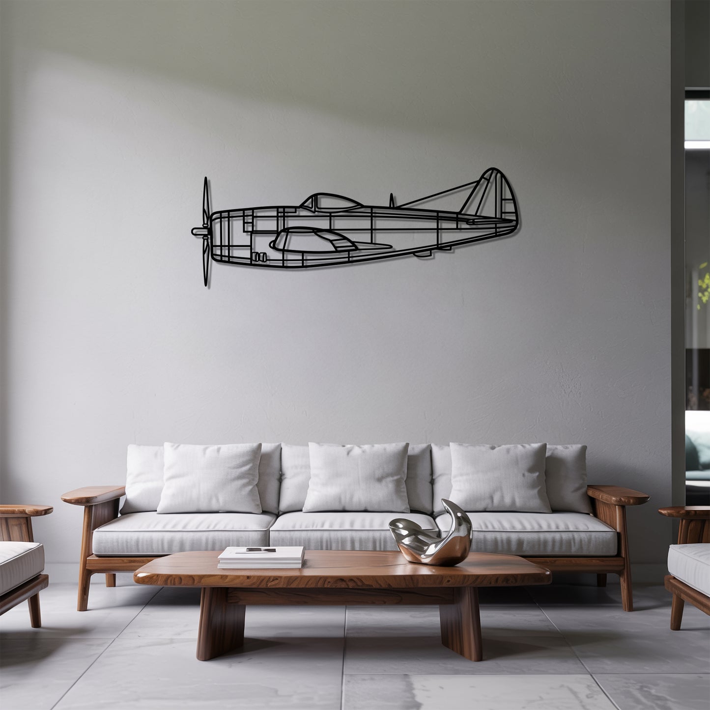 P-47D - Metal Wall Art