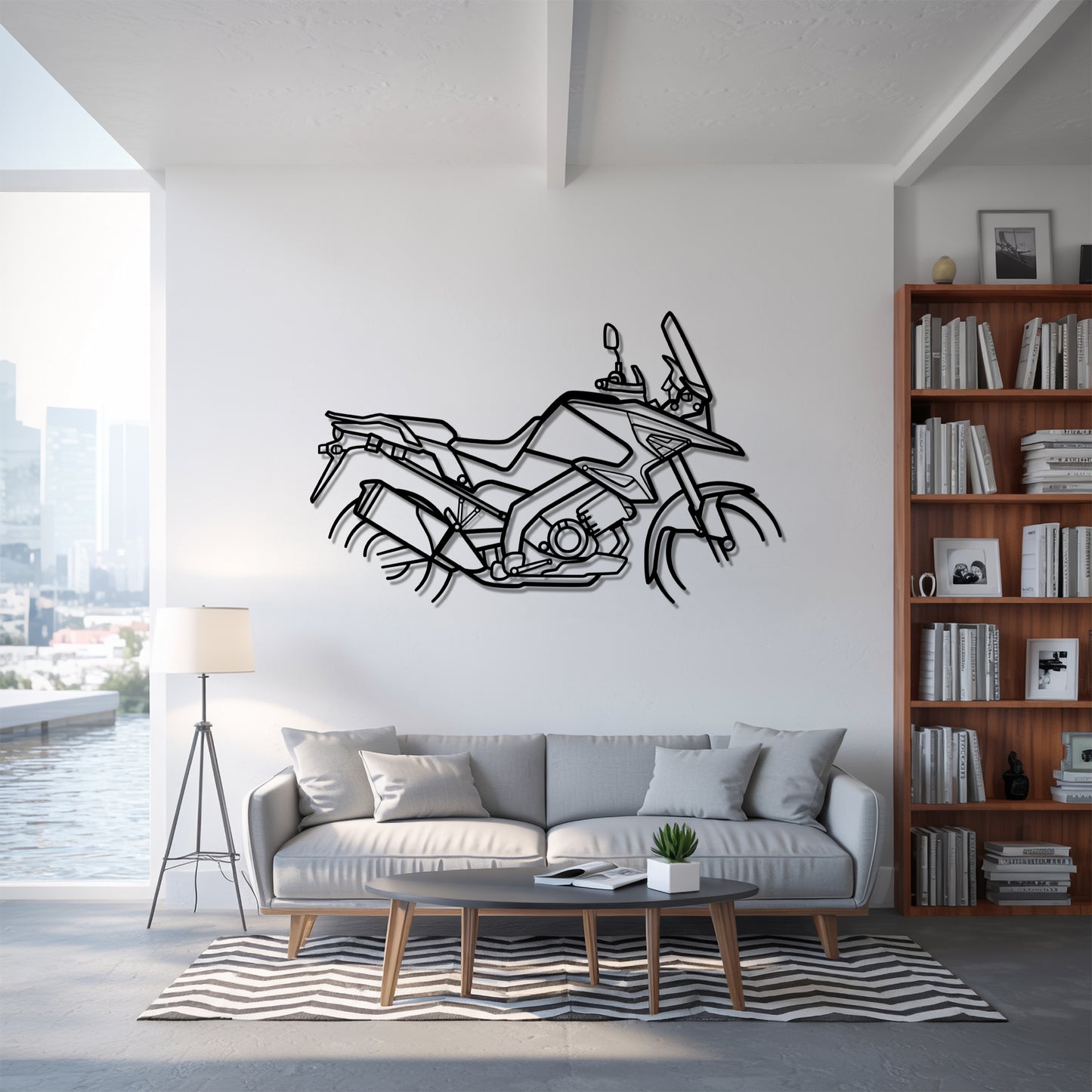 V Strom 1050DE - Metal Wall Art