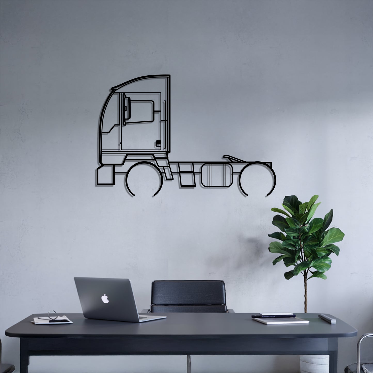 ACTT Terminal Tractor (2014) - Metal Wall Art