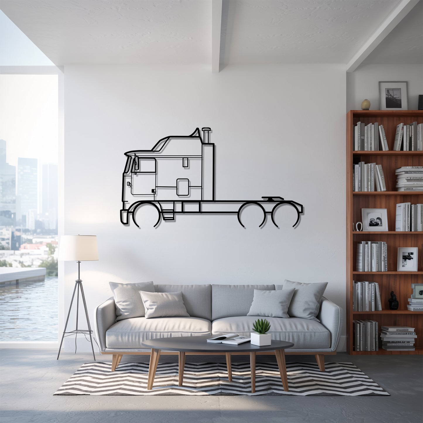 K100 Aerodyne (1960–2004) - Metal Wall Art