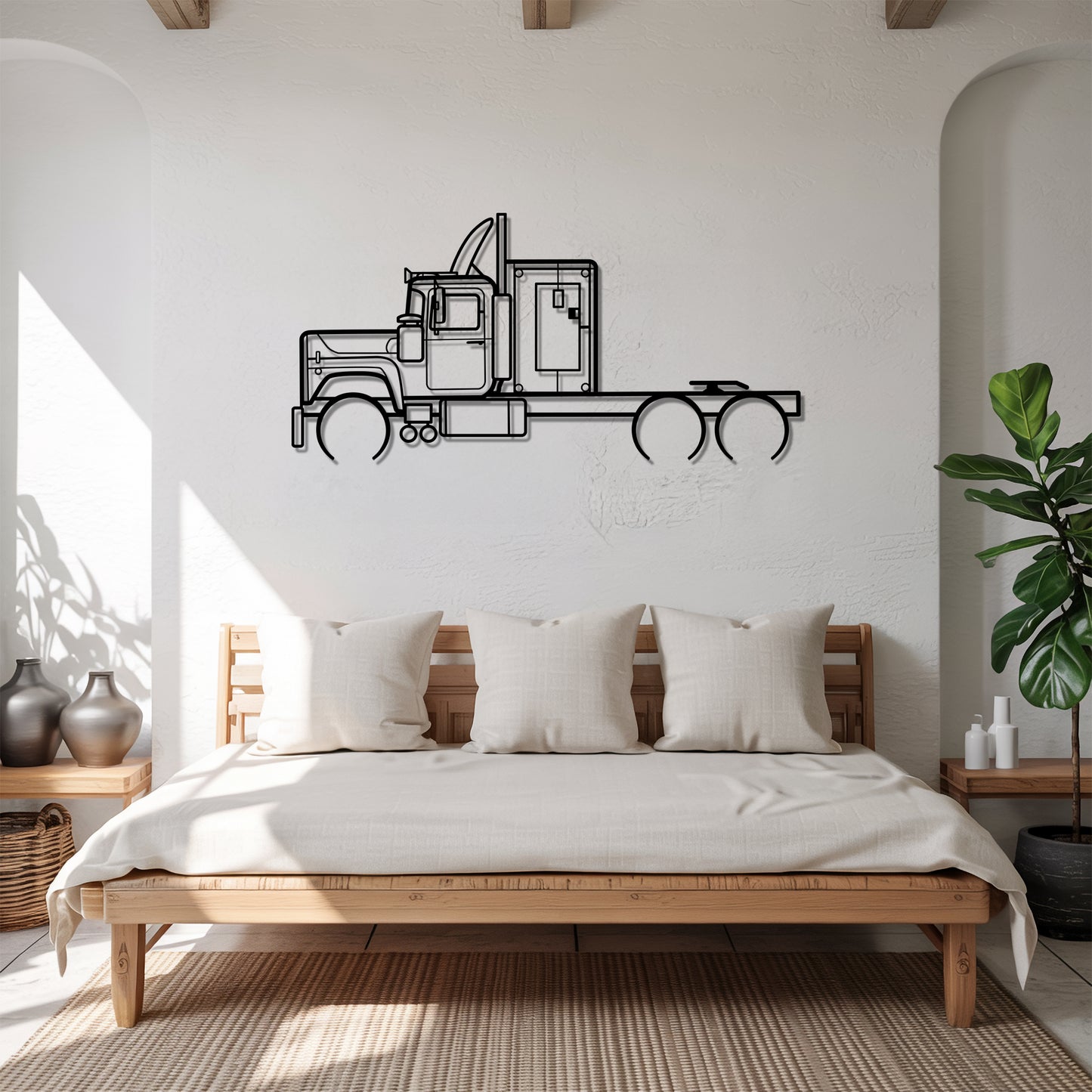 RS700 (Convoy film truck) (1970–1980s) - Metal Wall Art