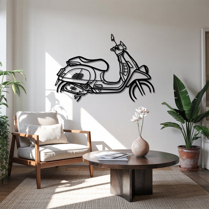 GTS 300 - Motorcycle Metal Silhouette Wall Art - Bikers Gift - Garage Decor