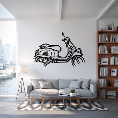 GTS 300 - Motorcycle Metal Silhouette Wall Art - Bikers Gift - Garage Decor