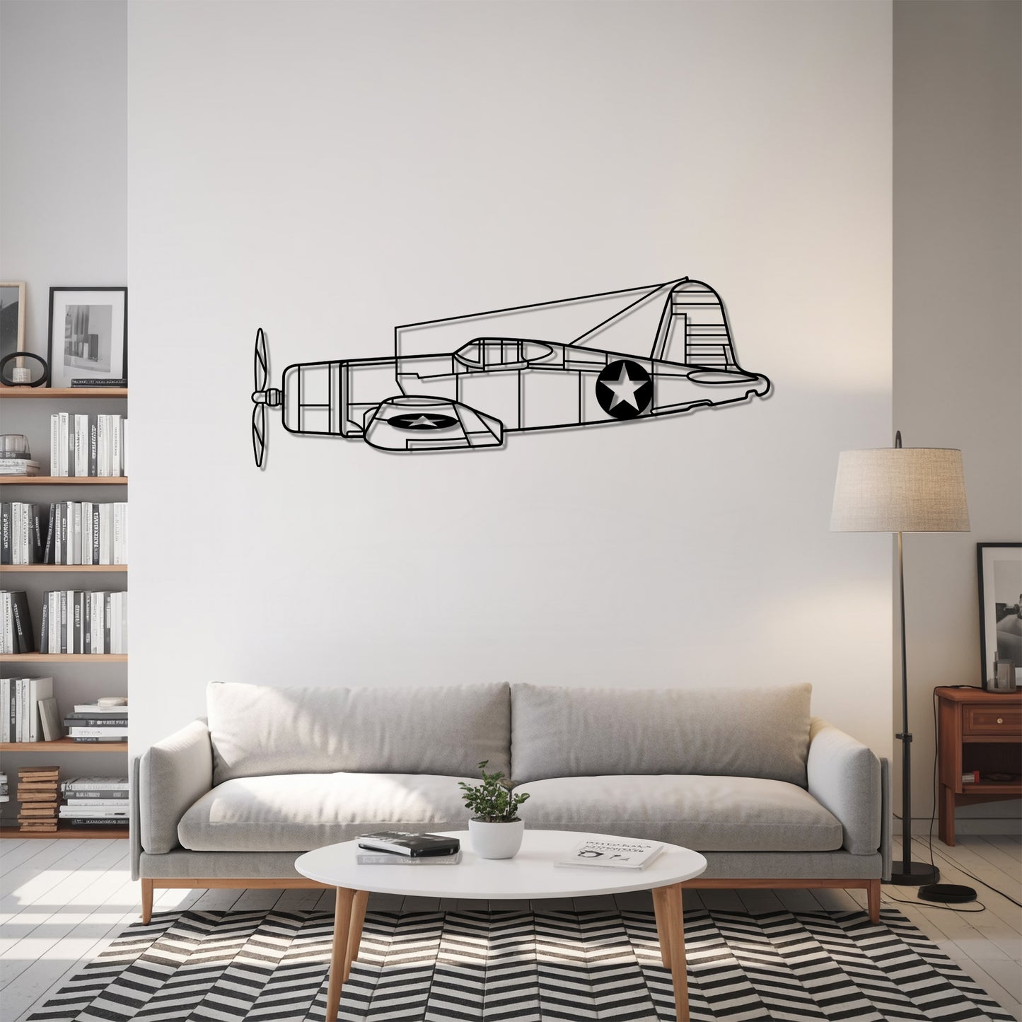 F4U Corsair - Metal Wall Art