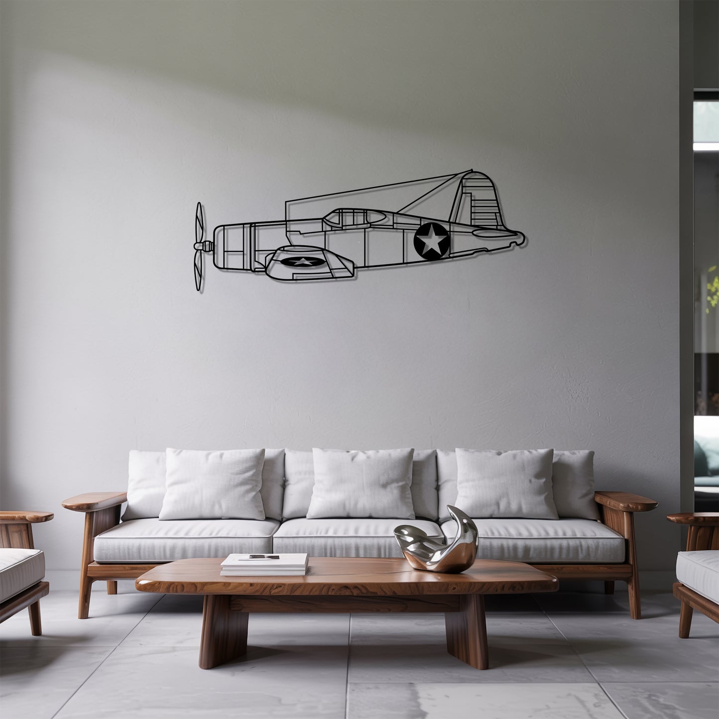 F4U Corsair - Metal Wall Art